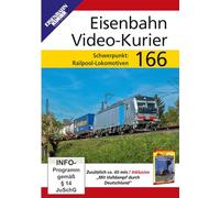 Eisenbahn Video-Kurier 166 - Schwerpunkt: Railpool-Lokomotiven [Alemania] [DVD]