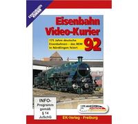 Eisenbahn Video-Kurier 92 - 175 Jahre deutsche Eisenbahnen - das BEM in Nördlingen feiert [Alemania] [DVD]