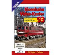 Eisenbahn Video-Kurier 93 - Strominsel Rübelandbahn [Alemania] [DVD]