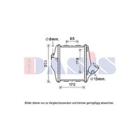 Enfriador Intercooler Ladeluftkühler para Smart Fortwo Coupe 451 127020N