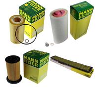 EISENFELS Paquete de inspección Kit de mantenimiento de filtros con filtro de aceite HU 718/1 z, filtro de aire C 15 105/1, filtro de combustible PU 742, filtro de habitáculo FP 6724, tornillo de