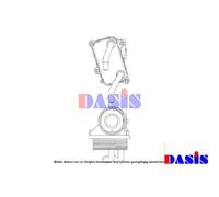 EISENFELS Refrigerador De Aceite 140x80x46 Para Mercedes-Benz CLK A208 A209