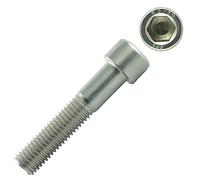 Eisenwaren2000 | Tornillos cilíndricos con hexágono interior M8 x 40 mm (10 unidades) - tornillos de culata cilíndrica ISO 4762, DIN 912, tornillos de rosca, acero inoxidable A2 V2A, inoxidable