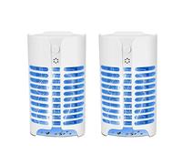 eiseyen de Killer, antimosquitos eléctrico Mariquita Zapper, Plug-in repele-insectos lámpara, luz nocturna - Cabe en AC100 - 240 V Iluminación Sensor Control Indoor (2 paquetes)
