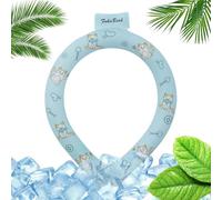 Eishalsring, Tragable Kühlpackung, Wiederverwendbares Eisbeutelrohr - TPU+-Kühlring Ø150 mm con longitud de 185 mm y 145 g Gewicht für langanhaltende Erfrischung - Ideal zur Linderung von Hitzestress