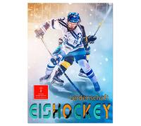 Eishockey Leidenschaft (Wandkalender 2026 DIN A2 hoch), CALVENDO Monatskalender: Teamsport der Extra-Klasse - Kraft, Ausdauer, Härte und Schnelligkeit.