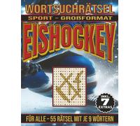 Eishockey - Wortsuchrätsel: Bildschirmfreier Rätselspaß für Geist, Konzentration und Entspannung (Wortsuchrätsel - Sport)