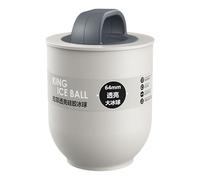 Eiswürfelform - Eiskugelform | Große Runde Eiswürfelform, Kugel-Eiswürfelforms Für Den Gefrierschrank, Wiederverwendbares Küchenutensil, Einfaches Herauslösen Für Cocktails, Tee Und Kaffee