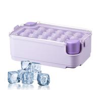 Eiswürfelformen mit Deckel für Gefrierschrank - Flexible Wiederverwendbare Form | Eiswürfelbehälter mit Aufbewahrungsbox | Für Cocktails Whiskey Kaffee Küche Partys Getränke