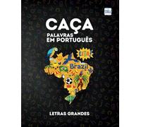 Eita! Caça Palavras em português Brazil Letras Grandes: Portuguese Word Search For Adults Large Print | MEV Games