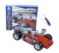 Eitech 00255 Juego de construcción de metal - Racer Red - Juego de construcción de coche de juguete, 135 piezas para niños a partir de 6 años