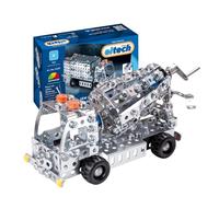 Eitech C282 - Camión hormigonera, 340 componentes, Juguete para Camiones de construcción, Aprox. 20,5 cm, Juguete de construcción para niños a Partir de 8 años