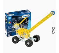 Eitech 00251 Grúa Mini - Juego de construcción de metal para niños a partir de 6 años, vehículo de construcción con cabrestante