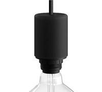 EIVA ELEGANT, kit de enchufe exterior para pantalla E27 de silicona, el primer casquillo del mundo IP65 que se puede cablear, color negro