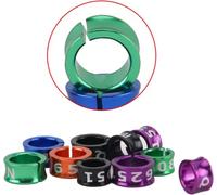 Eivdru 50 anillos abiertos para pájaros, pagos, anillos de pie, anillos de pájaros, anillos de aleación de aluminio, anillo de identificación de pájaros, anillo para la pierna(3,7 mm)