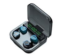 EIVOR Auriculares inalámbricos, Auriculares Bluetooth 5.1 2000Mah Auriculares Deportivos inalámbricos para Parejas 2 Pares con micrófono Reducción de Ruido Voz Despertar