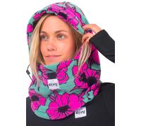 Eivy - Bragas de cuello mujer - Mandy Fleece Balaclava Turquoise Flower - Azul Azul one size