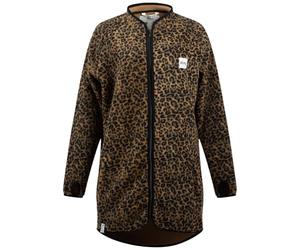 Eivy, Redwood Sherpa Coat, Chaqueta polar, leopardo, L, Mujer