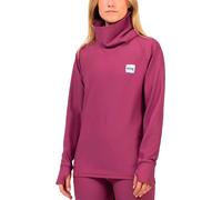 Eivy - Ropa interior térmica mujer - Icecold Gaiter Rib Top Pinkgundy para Mujer de Lana - Talla L - Rosa Rosa L