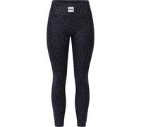 Eivy - Ropa interior térmica mujer - Pocket Tights Black Leopard para Mujer de Lana - Talla S - Negro Negro S