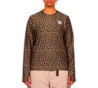 Eivy - Ropa interior térmica mujer - Versa Loose Fit Top Leopard de Lana - Talla XS - Marrón Marrón XS
