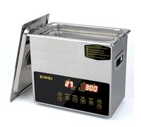 EIWEI 3L Ultrasonic Cleaner Dual Frequency Professional Digital Stainless Steel Cleaning Machine with Heater Timer for Carburetor, Parts, Circuit Board, Glasses, Denture, Jewelry