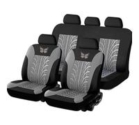 EIWXEFQT Fundas Asientos Coche, para VW T5 T6 T6.1 California Multivan Transporter T7 Multivan Protector Cubre Asiento Coche Protector de Asiento Accesorios de Asiento de Coche,A