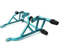 Eixovhira Defensas de moto Barras de carretera para CFMOTO NK CF 250 NK250 CF250 250NK protectores deslizantes para tapones choque motor(SKY BLUE)