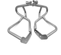 Eixovhira Defensas de moto Para protectores de motor para BMW R1200R R 1200 2007-2014, protección delantera para motocicleta, barra para autopista(Prata)