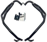 Eixovhira Defensas de moto Protector de motor para motocicleta para Tiger 900 GT para Rally PRO 2020-2021, barras protección para parachoques carretera(Black Upper)