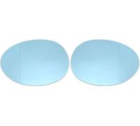 Eixovhira Para Cooper Para F54 Para F55 Para F56 Para F57 Para F60 2014-2020 Cristal de espejo retrovisor lateral calefactable(Azul,Left Right)