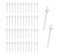 EIYVPRA 50 piezas Varilla de Cera, Aplicadores Palos de Cera, Tiras de Depilar Nariz, Nose Wax Sticks para Limpieza Nasales y Eliminación de Pelo Nariz, Disponible para Hombres y Mujeres