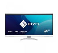 EIZO FlexScan EV3450XC-WT LED display 86,6 cm (34.1") 3440 x 1440 Pixeles UltraWide Quad HD Blanco