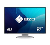 EIZO FlexScan EV2485-WT - Monitor de 61,1 cm (24,1 Pulgadas, HDMI, USB 3.1, concentrador, USB 3.1 Tipo C, DisplayPort, Tiempo de Respuesta de 5 ms, resolución 1920 x 1200), Color Blanco
