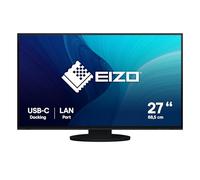 EIZO FlexScan EV2795-BK - Monitor de 68,5 cm (27 Pulgadas) (HDMI, USB 3.1, USB 3.1 Tipo C, RJ-45 LAN, DisplayPort, Tiempo de Respuesta de 5 ms, resolución 2560 x 1440), Color Negro