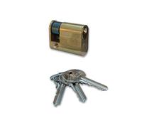 eje Abloy 47681 Yale 0903002 medio cilindro ovalado 40 mm, 30 x 10