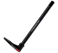 Eje adaptador de 12 mm para horquilla de bicicleta y marco trasero de bicicleta, eje adaptador de aluminio con mango giratorio ajustable, paso de rosca: 1,75 mm, longitud: 175 mm/180 mm