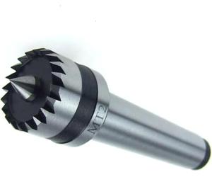 Eje central para máquinas de carpintería, torno multidientes para carpintería, eje central MT1or MT2, para torno de madera y metal, dedal de carpintería (MT2)