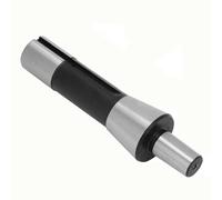 Eje cónico Morse, vástago R8 de aleación de acero y varilla adaptadora, accesorios de torno para tornos y prensas de taladro (R8-B16)