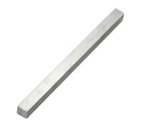 Eje de acero mecanizado Barra de acero cuadrada 100 mm longitud, varilla inoxidable 304 for contenedores a presión, ejes soporte cortos, 1 pieza(8x8x200mm)