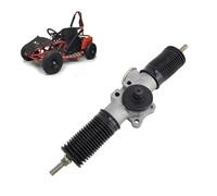 Eje de Acero para Volante, Conjunto de Engranaje de Dirección de Piñón de Cremallera de 30T 360 Mm, Juego de Eje Ajustable, Reemplazo para Go Kart ATV UTV Quad Drift Trike