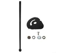 Eje de barra de dirección y conjunto de engranajes para Craftsman y para Troy, todas las piezas para un reemplazo rápido