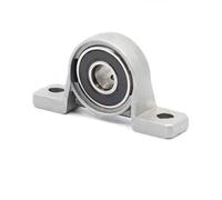 Eje de cojinete de almohadilla con brida, Soporte de eje lineal de aleación de zinc con cojinete de almohada de 8-30 mm de diámetro interior, vertical y horizontal(Vertical 10mm)