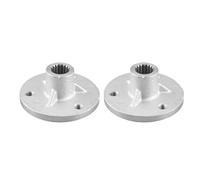 Eje de cubo de rueda trasera de 3 pernos 17T, cubo de rueda de eje trasero de aleaciones de acero para quad, ATV, Dune Go Kart, orificio de rodamiento de 17 mm de alta precisión