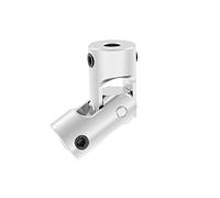 Eje de dirección universal giratorio, embrague D16 L35 Card Embrague Diámetro 16 mm Longitud 35 mm Muchos tamaños Modelo de nave Acoplamiento de cardán de coche 1 pieza(10mm a 10mm)