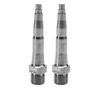 Eje de eje de pedal compatible con SpeedPlay de 60 g, aleación TC4 ligera para mayor durabilidad, tamaños 73 76 78 mm (76 mm)