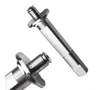 Eje de engranaje de husillo para DAIWA para TATULA para TWS 300/400 Baitcasting carrete de pesca de acero inoxidable eje de metal diseñado para durabilidad y resistencia (zurdo)