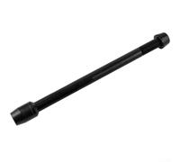 Eje de Entrenador Bici Aluminio 166-178mm Eje de Entrenador | Aleación 7075 ultra , ideal ciclismo intenso, acabado negro mate, rodillos estándar
