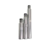 Eje de extensión para amoladora angular, Varilla de extensión de amoladora angular de carburo, adaptador de rosca M14, 75/100/140mm, 1/3 Uds. for pulir(3Pcs 75/100/140mm)