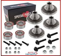 Eje de la Rueda Juego Conversión Audi 80 Sobre 5x112 Delant. 75mm Trasero Con